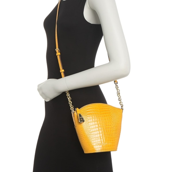 CK Croc Embossed Statement Daytona Crossbody Bag - Picture 7 of 7